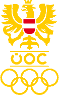 Austrian National Olympic Committee Flag