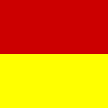 [Swimming area boundary flag]