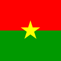 Presidential Flag of Burkina Faso