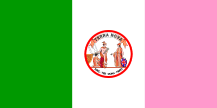 [Flag used in protest]