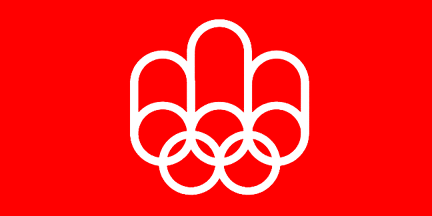 [Canadian Olympic flag]