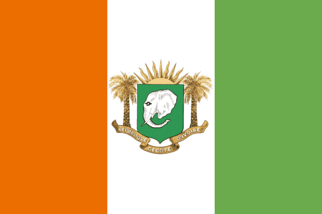 [C&ocirc;te d'Ivoire Presidential Flag]