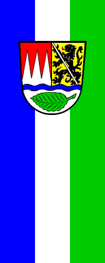 [Haßfurt County banner 1972 (Germany)]