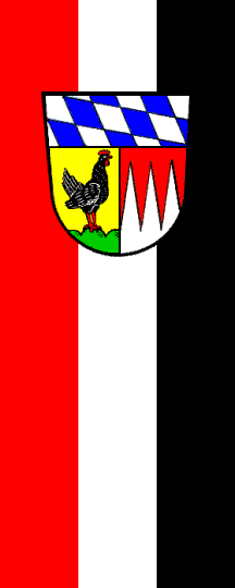 [Bad Kissingen County banner 1972 (Germany)]
