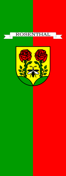 [Rosenthal (Peine) borough banner]
