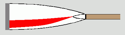 [Potsdamer RC Germania blade (Rowing Club, Germany)]