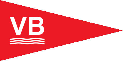 [Pennant of Boat Guild "West" Aalborg]