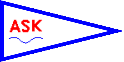[Pennant of Albertslund Sailing Club]