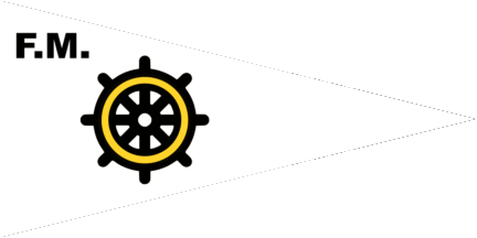 [Pennant of Fredericia Motor Boat Club]