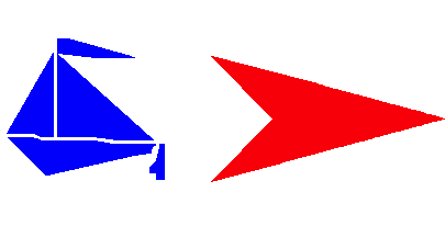 [Pennant of Fakse Ladeplads Sailing Club]