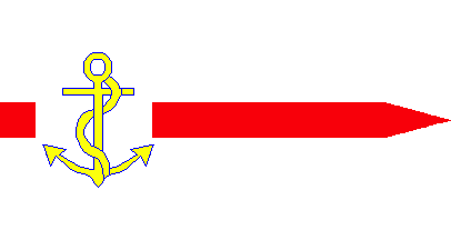 [Pennant of Sailing Club <b>Suset</b> Hvidovre]