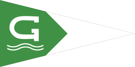 [Pennant of Sailing- and Motor Boat Club <strong>Grønsund</strong>  Stubbekøbing]