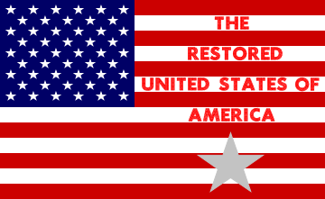 [Name in red on white stripes, silver star on stripes]