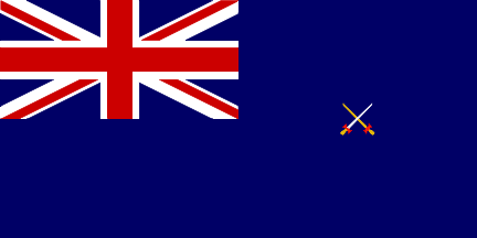 [Army Service Corps Ensign; Flag Book badge 1890]