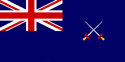 [Army Service Corps Ensign; Flag Book badge 1890]