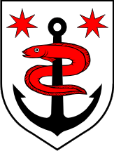 [Town coat of arms]