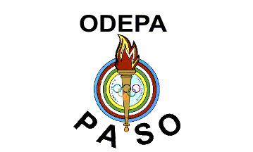 [Pan-American Sports Organization / Organizaci&oacute;n Deportiva Panamericana flag: variant 2]