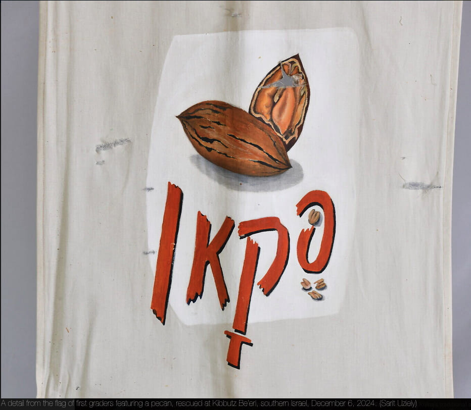 [School banner of Kibbutz Be'eri]