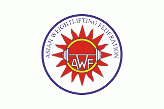 [Asian Weightlifting Federation flag]