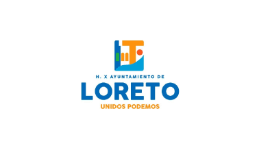 Council flag of the municipality of Loreto