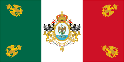 [Mexican Empire: 18 June 1864 (confirmed 1st. November 1865)-15 July 1867.
	By Juan Manuel Gabino Villasc&aacute;n]