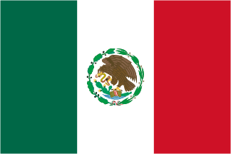 [1823 national flag, fourth and last revision: Feb. 5, 1934-Sept. 15, 1968. By Juan Manuel Gabino Villasc&aacute;n]
