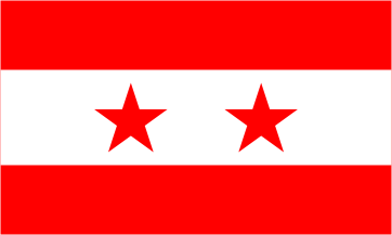 Variant Flag of the Republic of Lower 
California, then Republic of Sonora