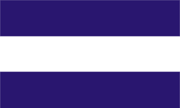 ca. 1923 Registration Flag of 
Bah�a Magdalena, Baja California Sur, M�xico