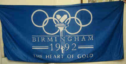 [The Olympic flag]