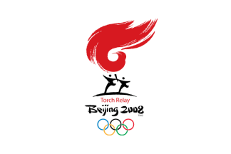 [Emblem of the Beijing's Olympic bid]