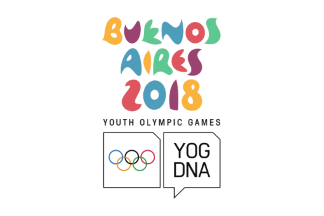 [Youth Olympic Games flag]