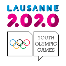 [Youth Olympic Games flag]
