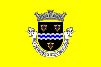 [Britelo, Gémeos e Ourilhe united commune flag]