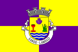[Sande (Lamego) commune flag]