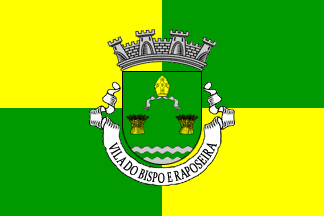[Vila do Bispo e Raposeira united commune flag]