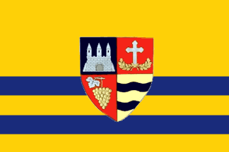 [Arad County flag, Romania]