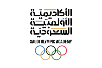 [Saudi Arabian Olympic Academy flag]