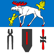 [flag of J&auml;mtlands county]