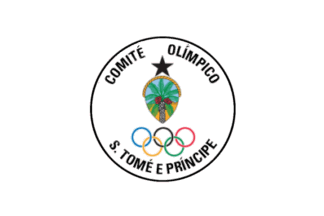 [Flag of S�o Tom� and Pr�ncipe Olympic Committee]