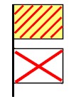 [Weather warning flag]