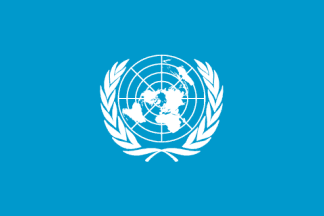 [Flag of the UNO.]