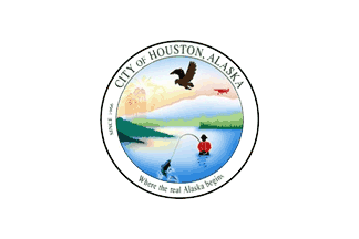 [Flag of Houston, Alaska]