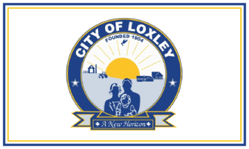 [Flag of Loxley, Alabama]