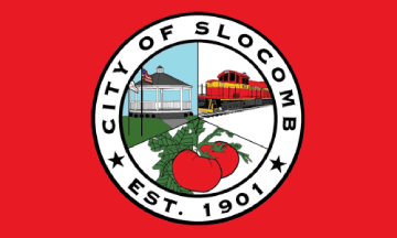 [Flag of Slocomb, Alabama]