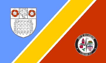 [flag of Westminster, California]