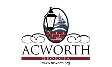 [Flag of Acworth, Georgia]