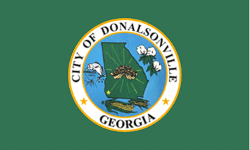 [Flag of Donalsonville, Georgia]