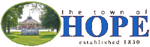 [logo of Hope, Indiana]