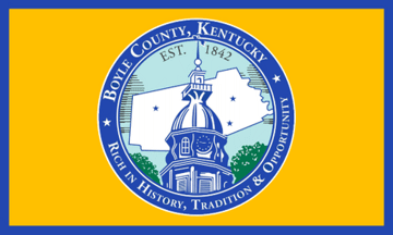[Flag of Boyle County, Kentucky]