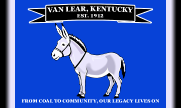 Flag of Van Lear, Kentucky